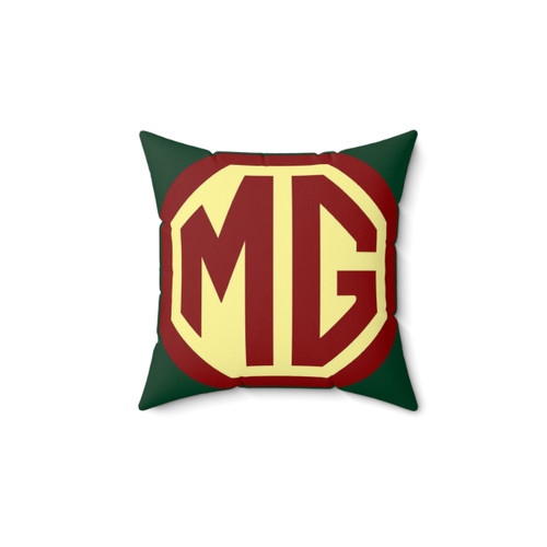 MG Classic Cars Logo Pillow