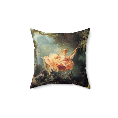 The Swing by Jean-Honoré Fragonard Pillow