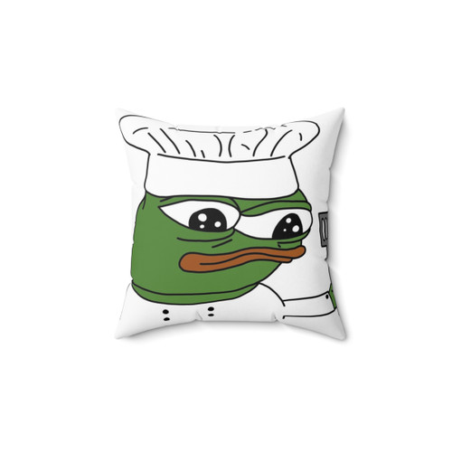 Peepo Chef Pillow - Adorable Meme-Inspired Throw Pillow