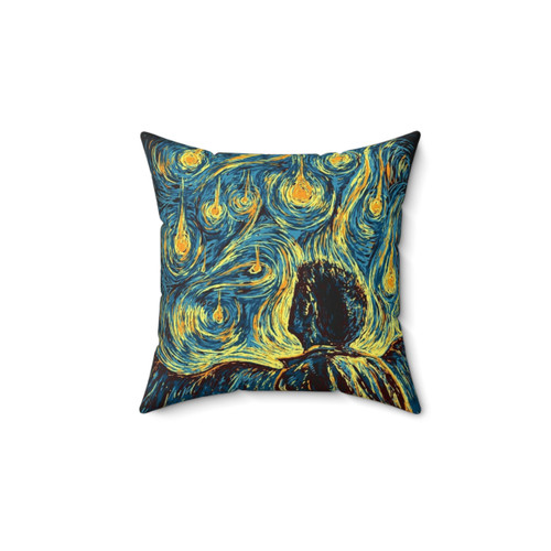 Supernatural Angels Pillow with Celestial Van Gogh Design