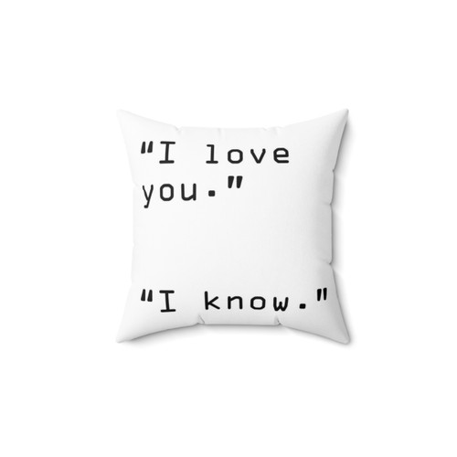 Star Wars Han Solo and Princess Leia Decorative Pillow