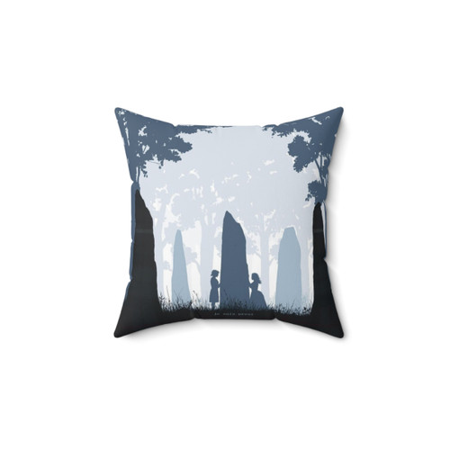 Outlander Je Suis Prest Pillow featuring the Fraser Clan motto