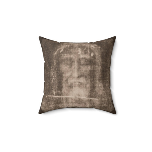 The Shroud of Turin Jesus Holy Face Pillow