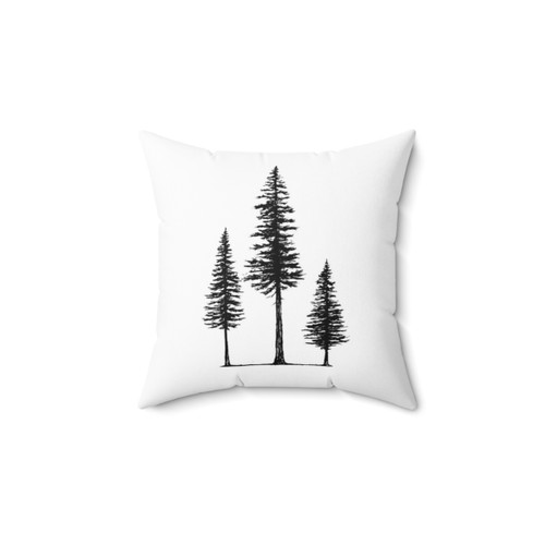 Fir Tree Pillow for Cozy Mountain Retreats