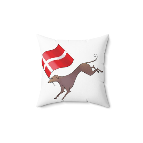 Denmark Greyhound Decorative Pillow