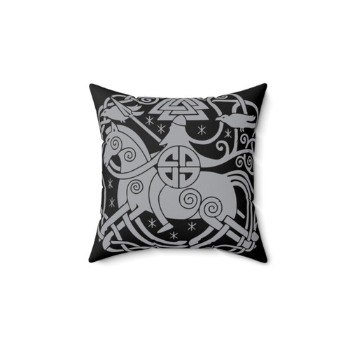 Viking Inspired Throw Pillow