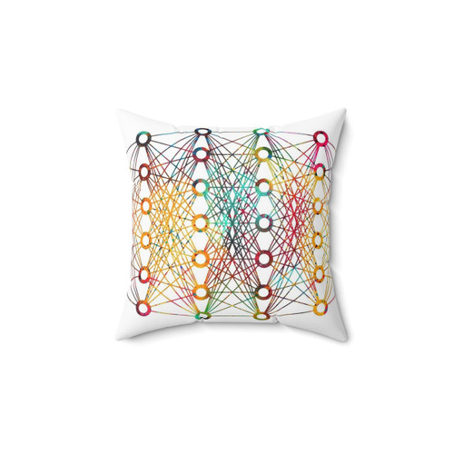 Neural Network Decorative Pillow
