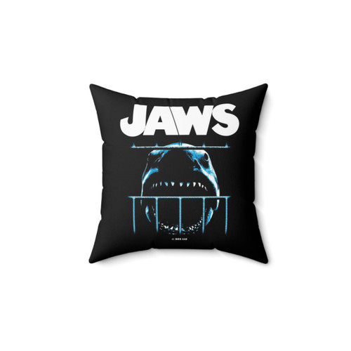 JAWS Movie Pillow - Iconic Shark Face Design