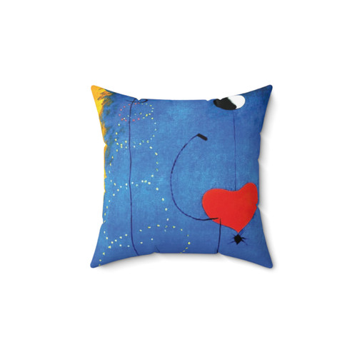 Mirò 20 Surreal Throw Pillow by Joan Miro