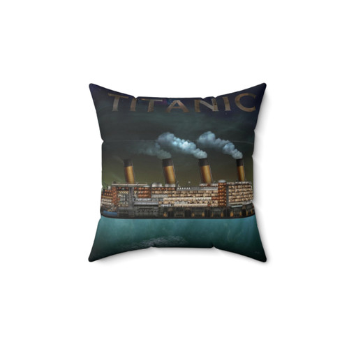 Titanic Cruise Ship Pillow - Commemorative Bedding