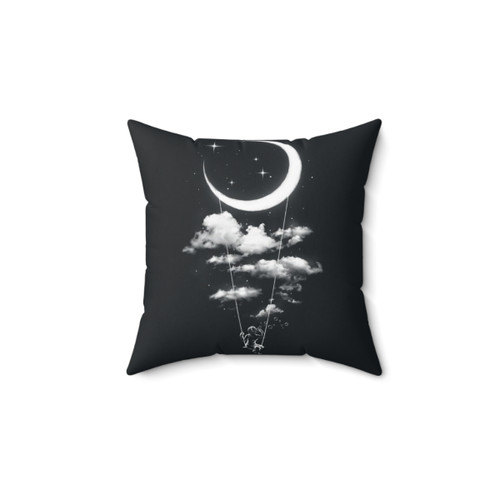 Crescent Moon Swing Pillow for a Dreamy Night's Sleep