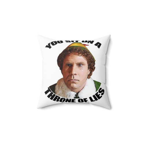 Buddy the Elf Christmas Pillow with Funny Quote