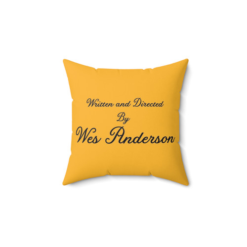 Wes Anderson Movie Inspired Decorative Pillow