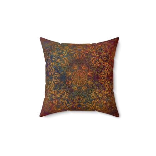 Magical Mandala Decorative Pillow