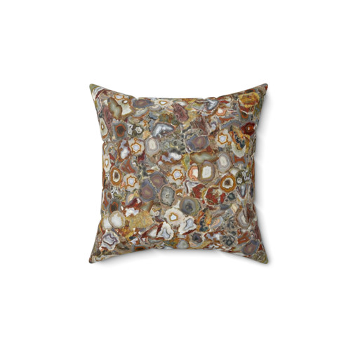 Agate Quartz Decorative Pillow