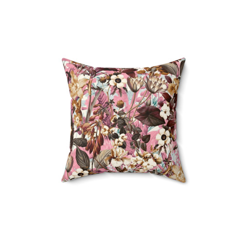 Natural Summer Pattern Throw Pillow
