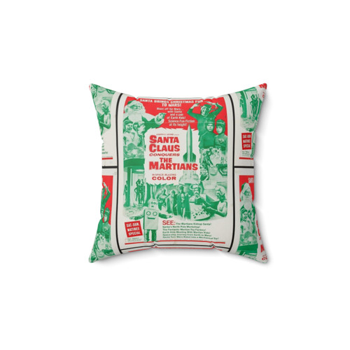 Santa Claus Conquers the Martians Themed Pillow