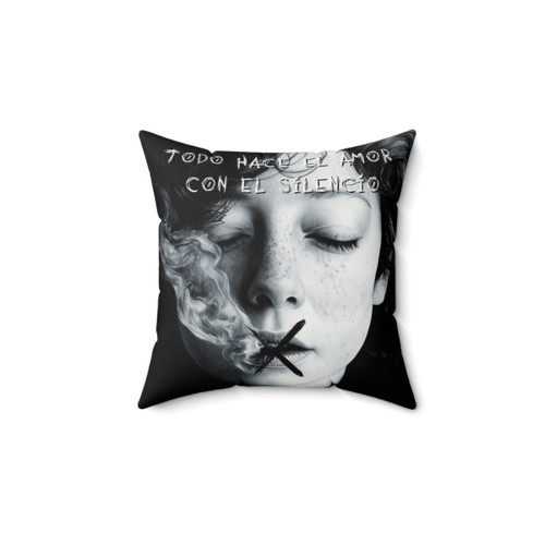 Alejandra Pizarnik Inspired Decorative Pillow