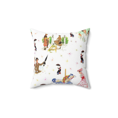 Retro Mary Poppins Pillow