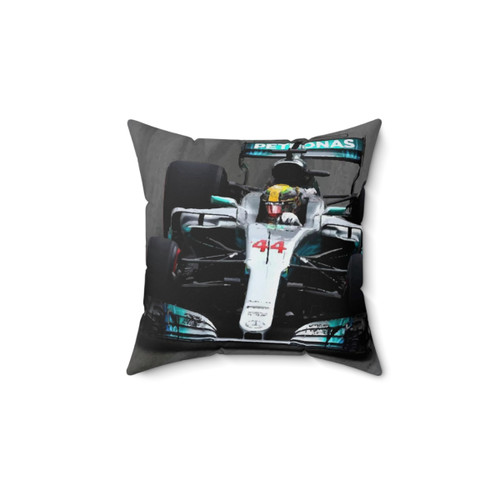 Lewis Hamilton 44 Formula 1 Racing Pillow
