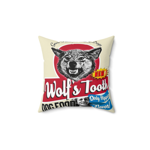 Wolf's Tooth Dog Food Dirty Hippie Flavor Pillow