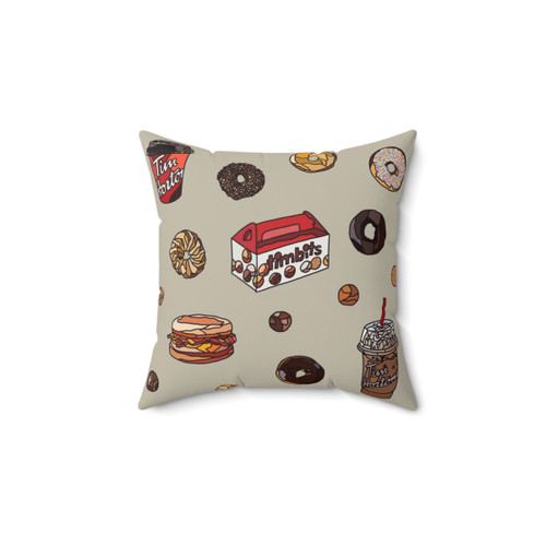 Canadian Timmies Timbits Donuts Pillow