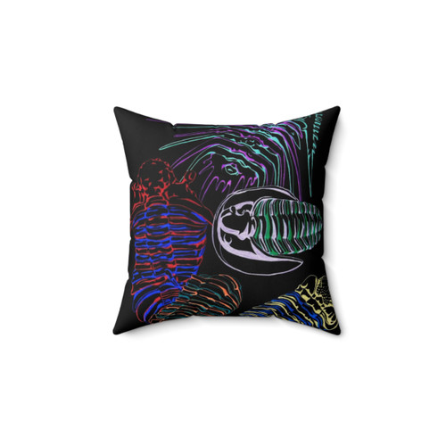 Trilobite Fossil Decorative Pillow