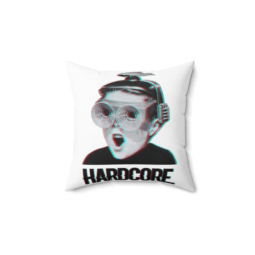 Hardcore Meme Boy 3D Vintage Effect Pillow