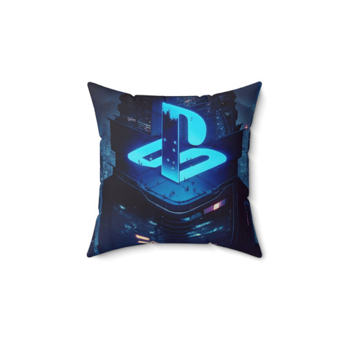 Playstation Logo Gaming Pillow