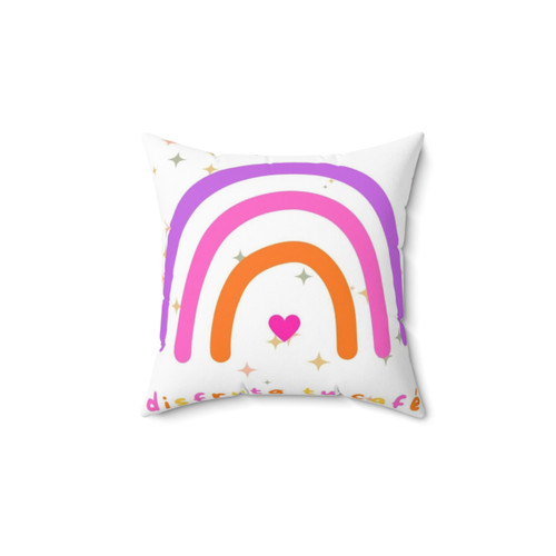 Enjoy Your Coffee Message Pillow