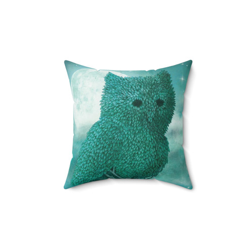 Surreal Owl Tree Cover Pillow