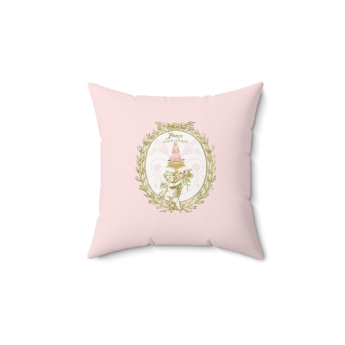 Vintage French Patisserie Macaron Decorative Pillow