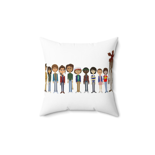 Stranger Things Characters Decorative Pillow