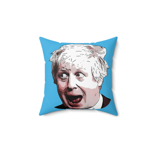 Boris Johnson Pillow - British Prime Minister Decorative Cushion