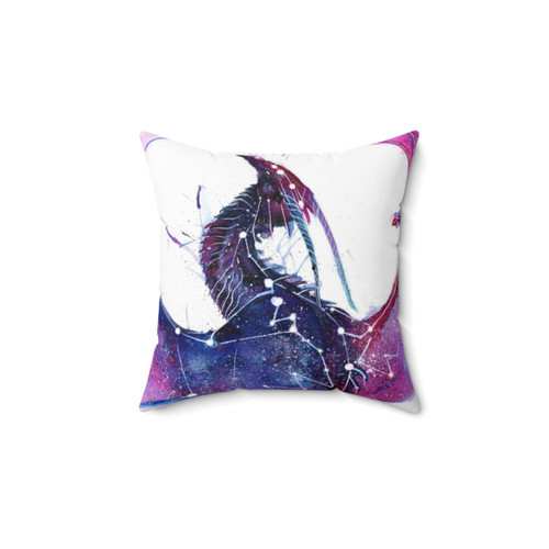 Galaxy Dragon Pillow - Galactic Fantasy Home Decor