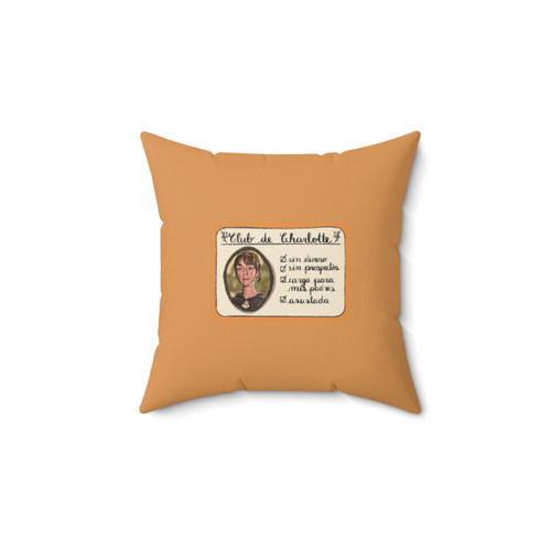 Plush Charlotte Club Pillow for Romantic Decor