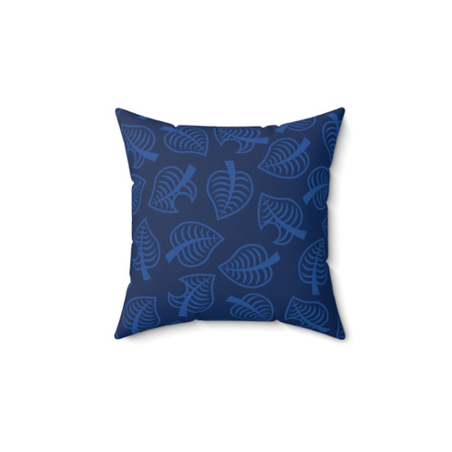 Animal Crossing Nook Phone Inspired Blue Pillow