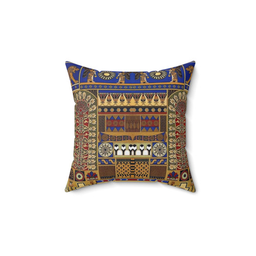 Mesopotamian Art Throw Pillow