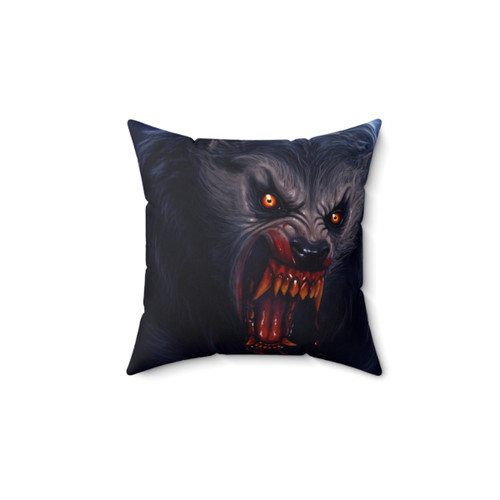 Horror Movie Werewolf Pillow