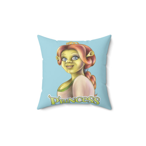 Princess Fiona Pillow - Soft Shrek Cartoon Decor