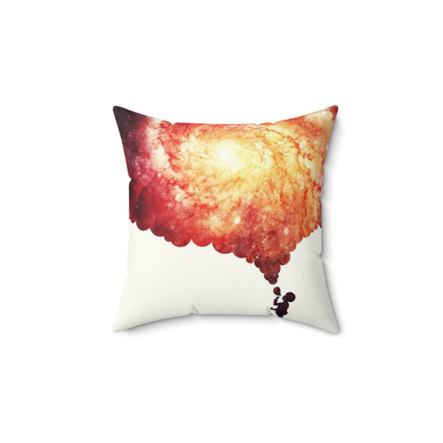 Colorful Galaxy Pillow - Artistic Depiction of the Universe
