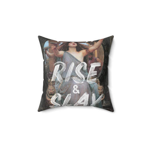 Rise and Slay Gamer Pillow