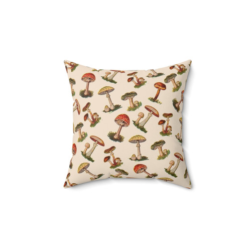 Mushroom Pillow - Whimsical Nature-Inspired Home Decor