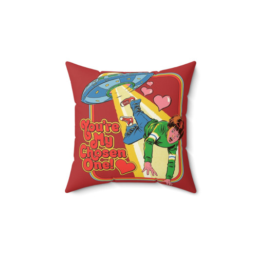 Retro Valentine's Day Pillow