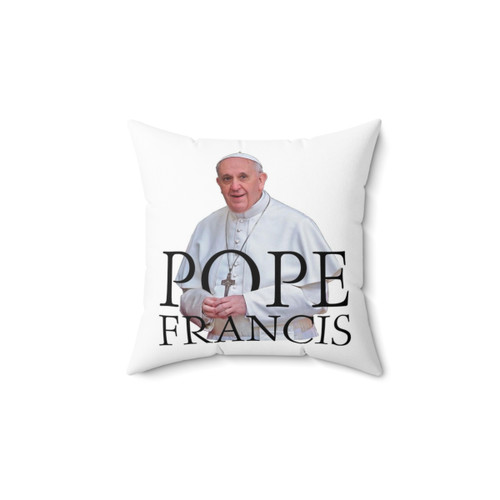 Pope Francis Commemorative Pillow