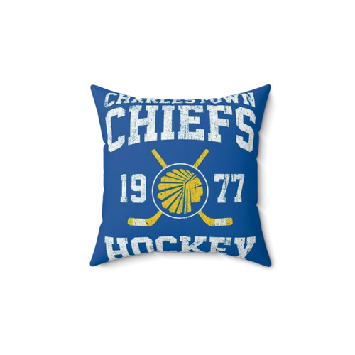 Charlestown Chiefs Hockey Movie Pillow