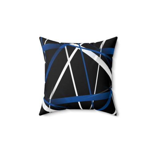 Abstract patterned decorative pillow