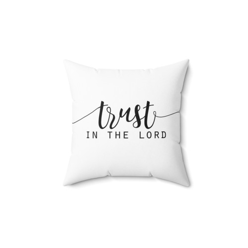 Christian Inspirational Quote Pillow