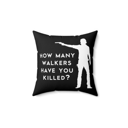 The Walking Dead Themed Throw Pillow