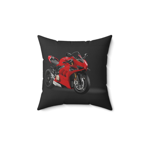Ducati Panigale Digital Art Pillow